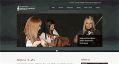 Desktop Screenshot of andersonstownmusicschool.com